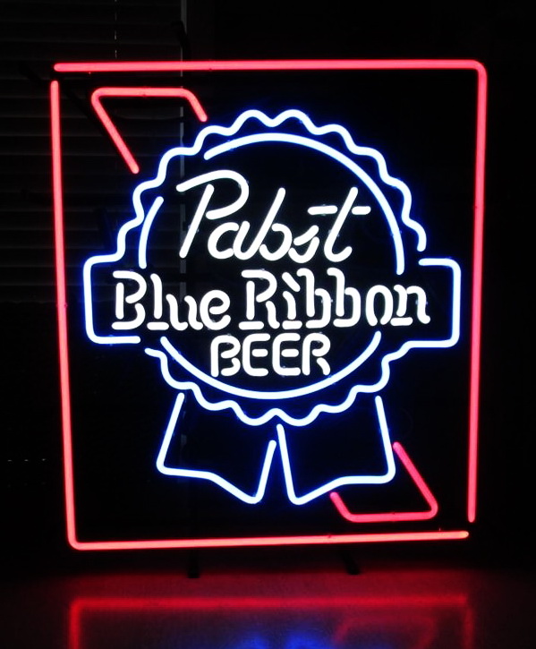 Pabst Border Beer Neon Sign